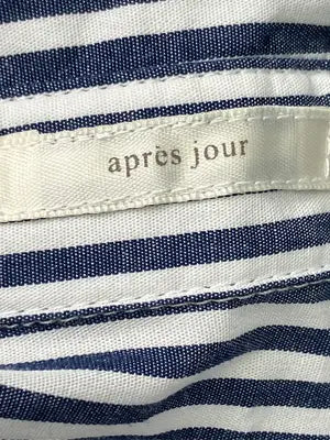 apre jour/アプレジュール/シャツ/ブラウス/トップス/ネイビー/F