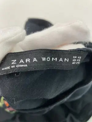ZARA WOMAN/ザラウーマン/シャツ/ブラウス/トップス/ブラック/XS