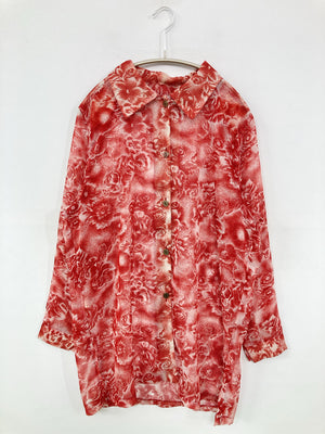 シャツ/ブラウス/トップス/レッド