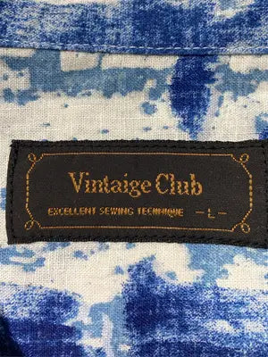 VINTAIGECLUB/シャツ/ブラウス/トップス/ブルー/L