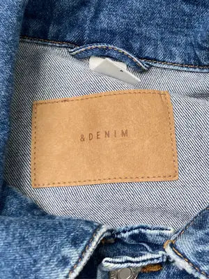 ＆ DENIM/アンドデニム/デニムジャケット/ジャケット/アウター/ブルー/L