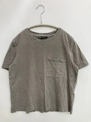 ZARA/ザラ/Tシャツ/カットソー/トップス/グレー/S