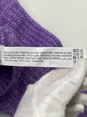 ZARA/ザラ/ニット/セーター/トップス/パープル/USA M