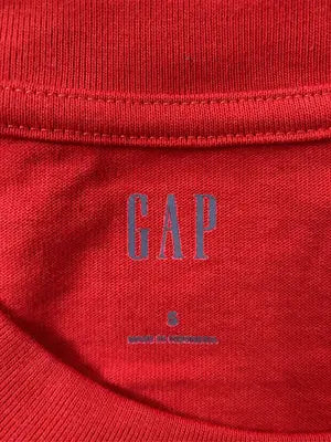 GAP/ギャップ/Tシャツ/カットソー/トップス/レッド/S