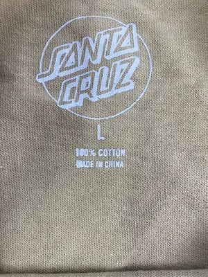 SANTA CRUZ/サンタクルーズ/Tシャツ/カットソー/トップス/カーキ/L