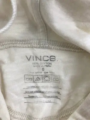 VINCE/パーカー/トップス/ホワイト/S
