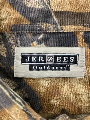 JERZEES/ジャージーズ/シャツ/ブラウス/トップス/ブラウン/XL