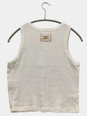 COMMON GULL PRODUCT/タンクトップ/トップス/ホワイト/F