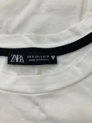 ZARA/ザラ/Tシャツ/カットソー/トップス/ホワイト/EUR S/USA S/MEX 26
