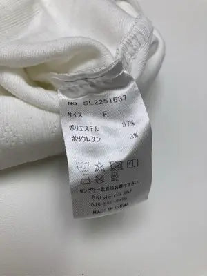 SOLLON./ソルロン/Tシャツ/カットソー/トップス/ホワイト/FREE