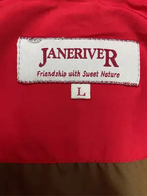 JANERIVER/その他アウター/ジャケット/アウター/レッド/L