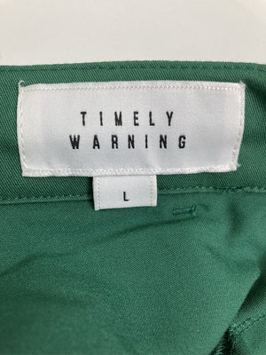 TIMELY WARNING/タイムリーワーニング/その他パンツ/パンツ/グリーン/L
