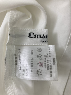 Emsexcite/エムズエキサイト/シャツ/ブラウス/トップス/ホワイト/M