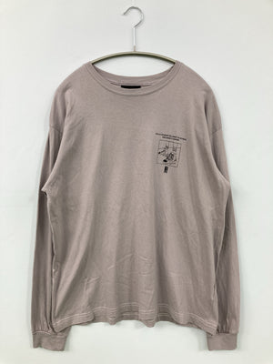 Tシャツ/カットソー/トップス/パープル/L