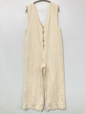 パンツドレス/ワンピース/ドレス/アイボリー/M