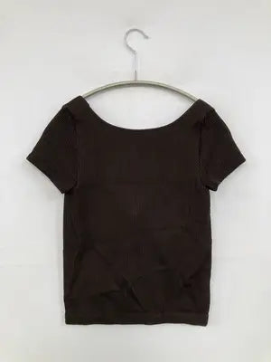 UNIQLO/ユニクロ/Tシャツ/カットソー/トップス/ブラウン/S