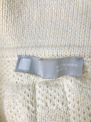 EKCOOKIES/ニット/セーター/トップス/ホワイト/L