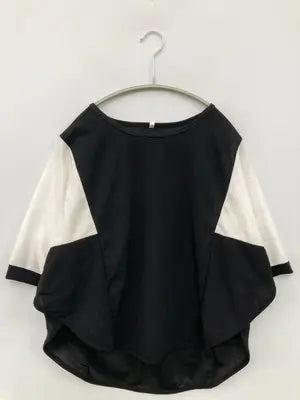 Tシャツ/カットソー/トップス/ブラック