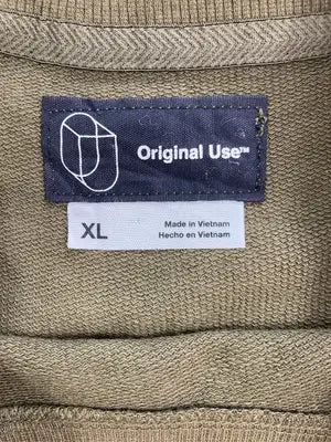 Original Use/スウェット/トップス/カーキ/XL