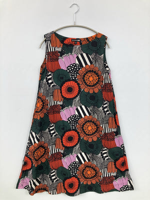 marimekko/マリメッコ/ワンピース/ワンピース/ドレス/オレンジ/XS
