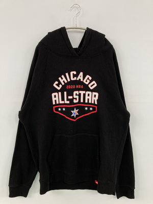 SPORTIQE/パーカー/トップス/ブラック/2X