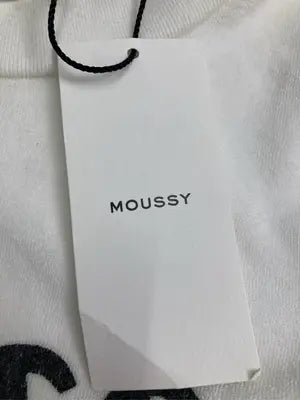 MOUSSY/マウジー/ノースリーブ/トップス/ホワイト/FREE