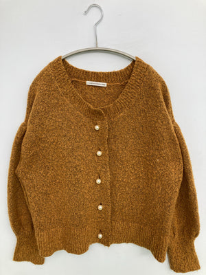 E hyphen world gallery peace/イーハイフンワールドギャラリーピース/カーディガン/ボレロ/トップス/ブラウン/F