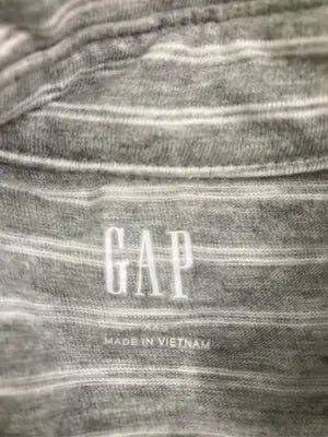 GAP/ギャップ/ポロシャツ/トップス/グレー/XXS