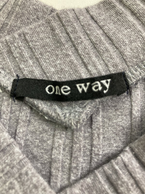 One Way/ワンウェイ/Tシャツ/カットソー/トップス/グレー/M