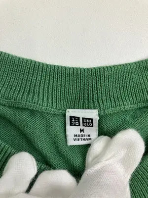 UNIQLO/ユニクロ/カーディガン/ボレロ/トップス/グリーン/M