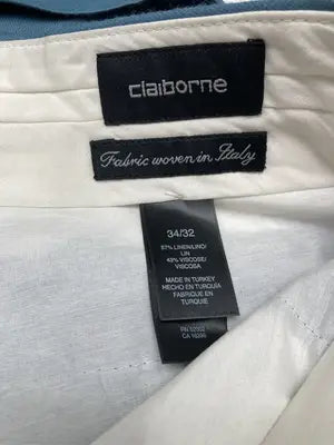 claiborne/クレイボーン/その他パンツ/パンツ/スカイブルー/34/32