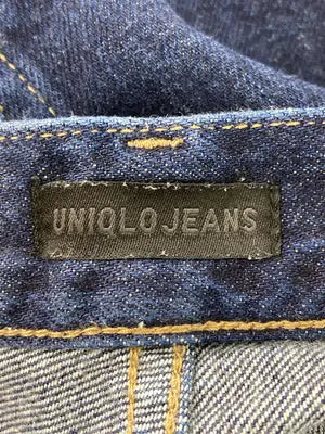 UNIQLO JEANS/ユニクロジーンズ/デニムパンツ/パンツ/ネイビー/23(58.5cm)