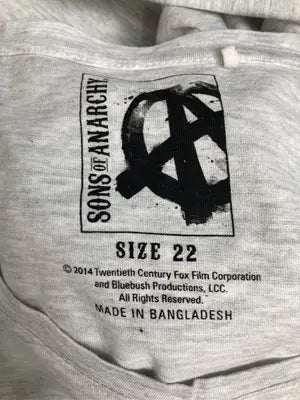 SONS of ANARCHY/Tシャツ/カットソー/トップス/グレー/22