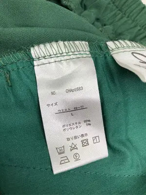 Chaco closet/チャコクローゼット/スラックス/パンツ/グリーン/L