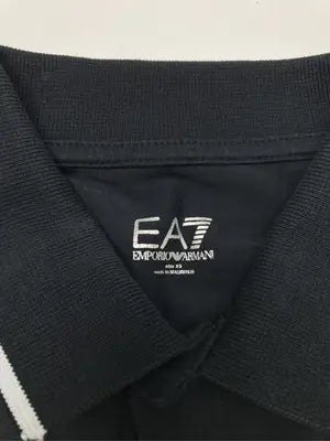 EMPORIO ARMANI/エンポリオアルマーニ/ポロシャツ/トップス/ブラック/XS
