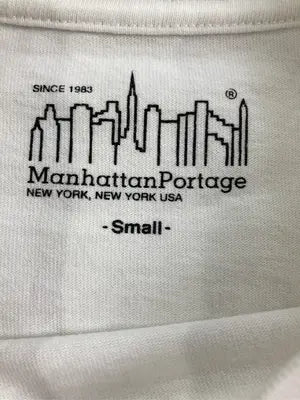 Manhattan Portage/マンハッタンポーテージ/Tシャツ/カットソー/トップス/ホワイト/Small