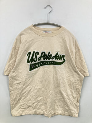 U.S. POLO ASSN./ユーエスポロアッスン/Tシャツ/カットソー/トップス/ベージュ/M