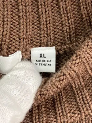 UNIQLO U/ユニクロユー/ニット/セーター/トップス/ブラウン/XL