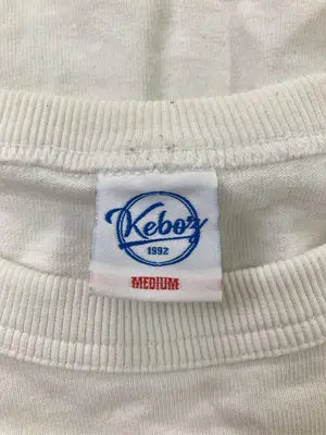 KEBOZ/ケボズ/Tシャツ/カットソー/トップス/ホワイト/MEDIUM