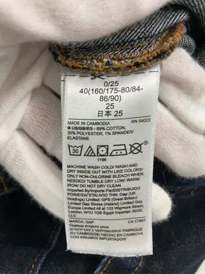 GAP/ギャップ/デニムパンツ/パンツ/ネイビー/25