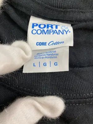 PORT &COMPANY/Tシャツ/カットソー/トップス/ブラック/L