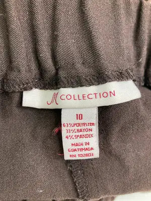 JM COLLECTION/スウェットパンツ/パンツ/ブラウン/10