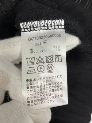 Kastane/カスタネ/Tシャツ/カットソー/トップス/ブラック/F