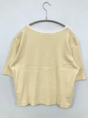 Linoluce/リノルーセ/Tシャツ/カットソー/トップス/アイボリー/L