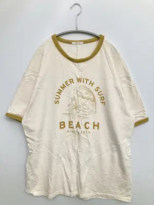 INDILUXE/Tシャツ/カットソー/トップス/アイボリー