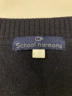 SCHOOL HARMONY/ニット/セーター/トップス/ネイビー