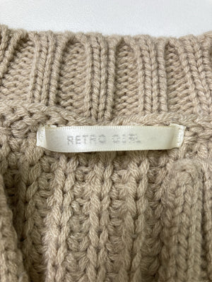 RETRO GIRL/レトロガール/ニット/セーター/トップス/ベージュ/M
