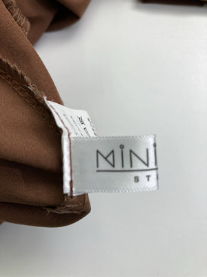 MINI MINI/ミニミニ/サロペット/オーバーオール/オールインワン・サロペット/ブラウン/L