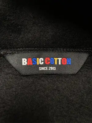 BASIC COTTON/ベーシックコットン/スウェット/トップス/ブラック