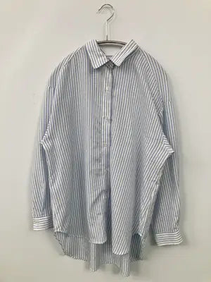 Samansa Mos2/サマンサモスモス/シャツ/ブラウス/トップス/スカイブルー/M